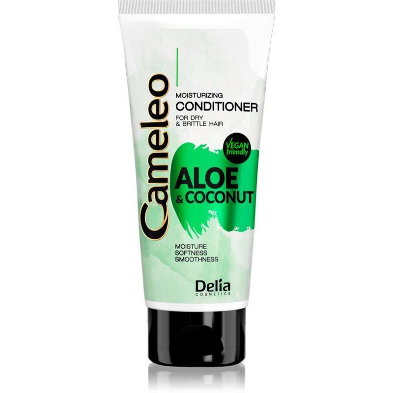 Delia Cosmetics Cameleo Aloe & Coconut зволожуючий кондиціонер для сухого та ламкого волосся 200 мл