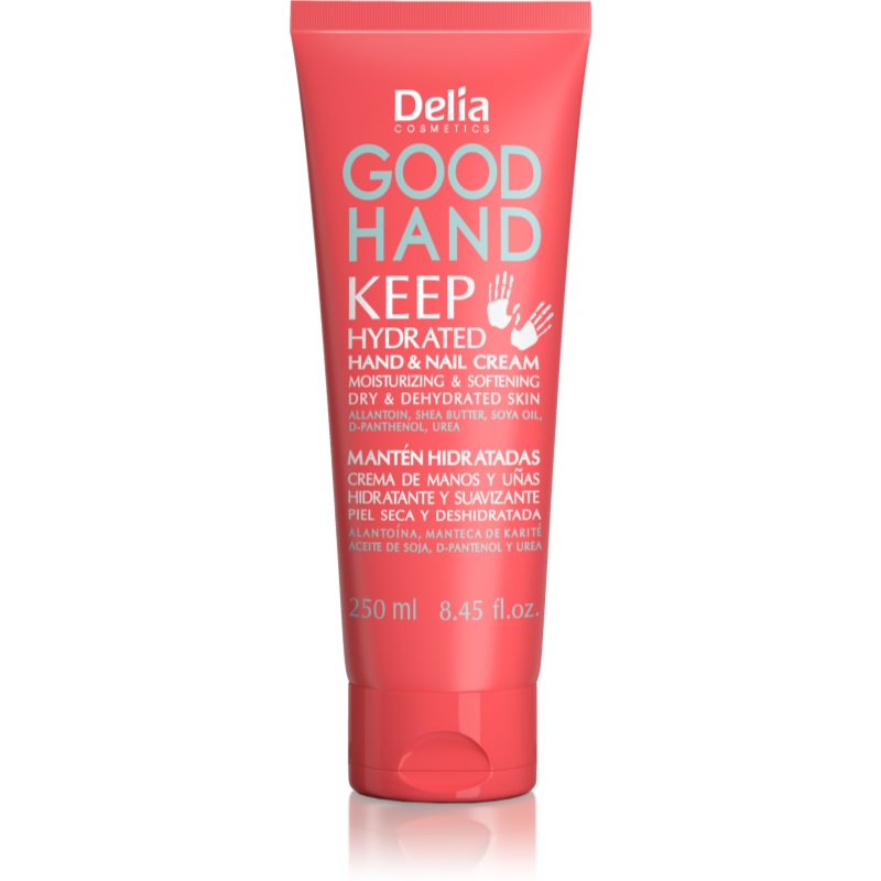 Delia Cosmetics Good Hand Keep Hydrated зволожуючий пом'якшуючий крем для рук та нігтів 250 мл