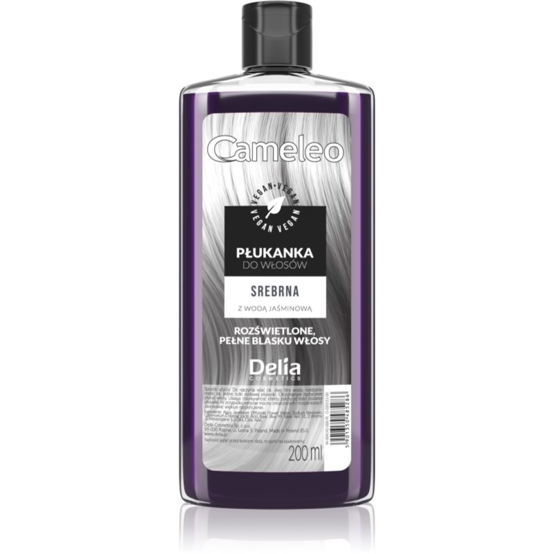 Delia Cosmetics Cameleo Flower Water Tonande hårfärg Skugga Silver 200 ml female