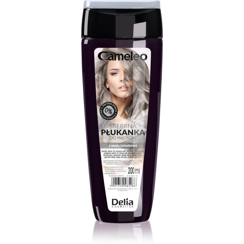 Zdjęcia - Stylizacja włosów Delia Cosmetics Cameleo Flower Water tonująca farba do włosów odcień Silve 