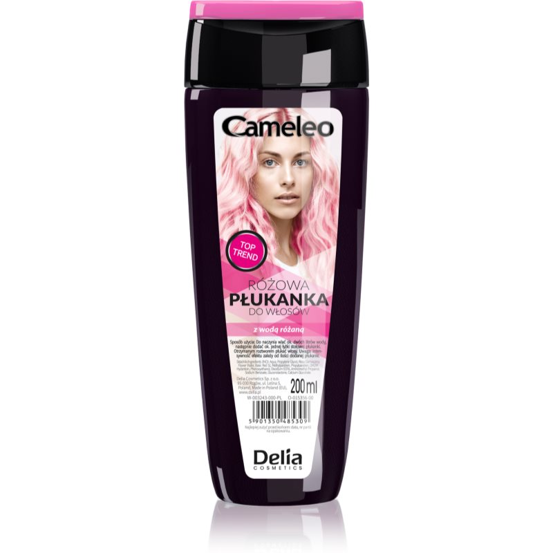 Delia Cosmetics Cameleo Flower Water tónovacia farba na vlasy odtieň Pink 200 ml