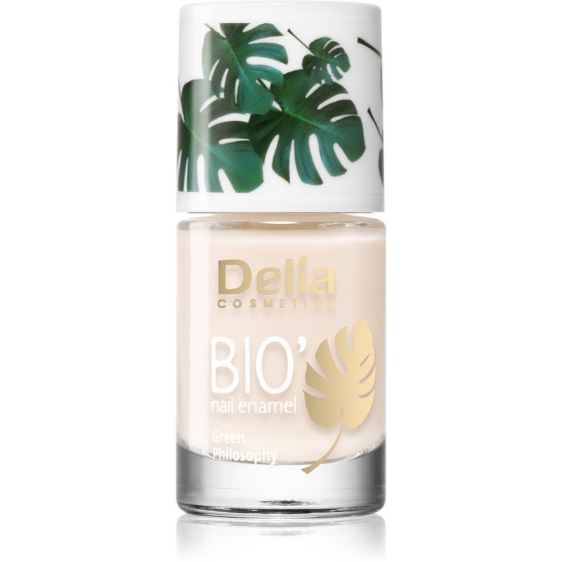 Delia Cosmetics Bio Green Philosophy лак для нігтів відтінок 605 Nude 11 мл