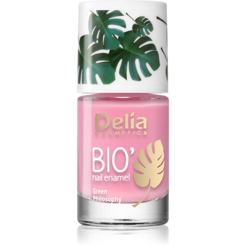 Delia Cosmetics Bio Green Philosophy nail polish shade 619 Chocolate 11 ml
