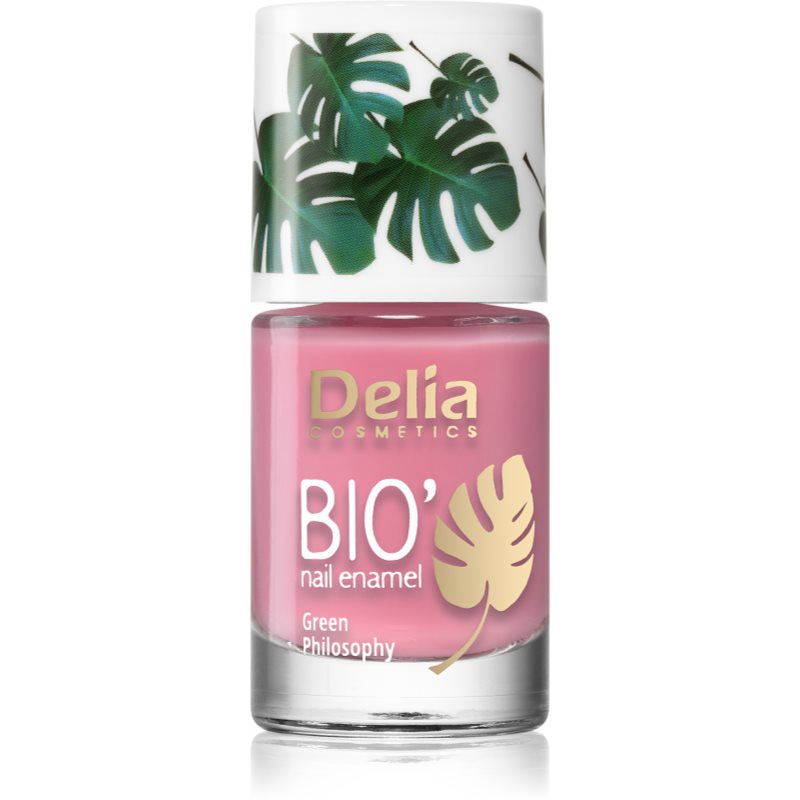 Delia Cosmetics Bio Green Philosophy лак для нігтів відтінок 627 Kiss Me 11 мл