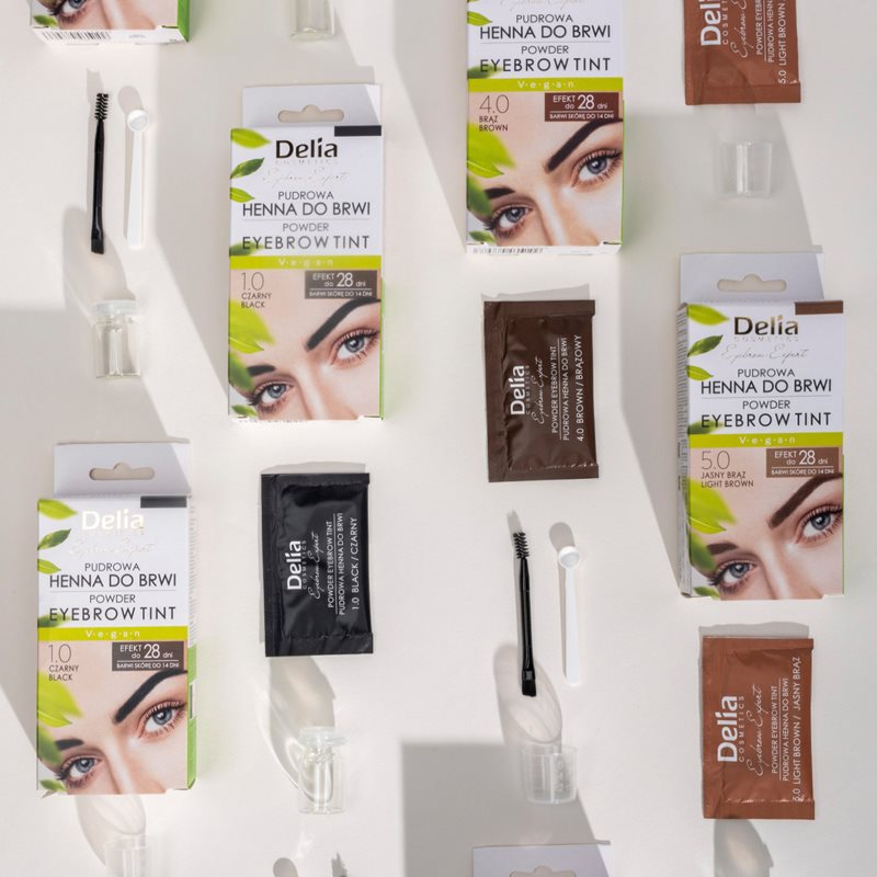 Delia Cosmetics Eyebrow Expert tónovací barva na obočí odstín 4.0 Brown 4 g (obrázek 5)