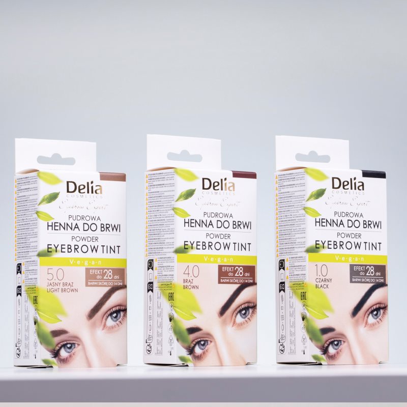 Delia Cosmetics Eyebrow Expert tónovací barva na obočí odstín 4.0 Brown 4 g (obrázek 6)