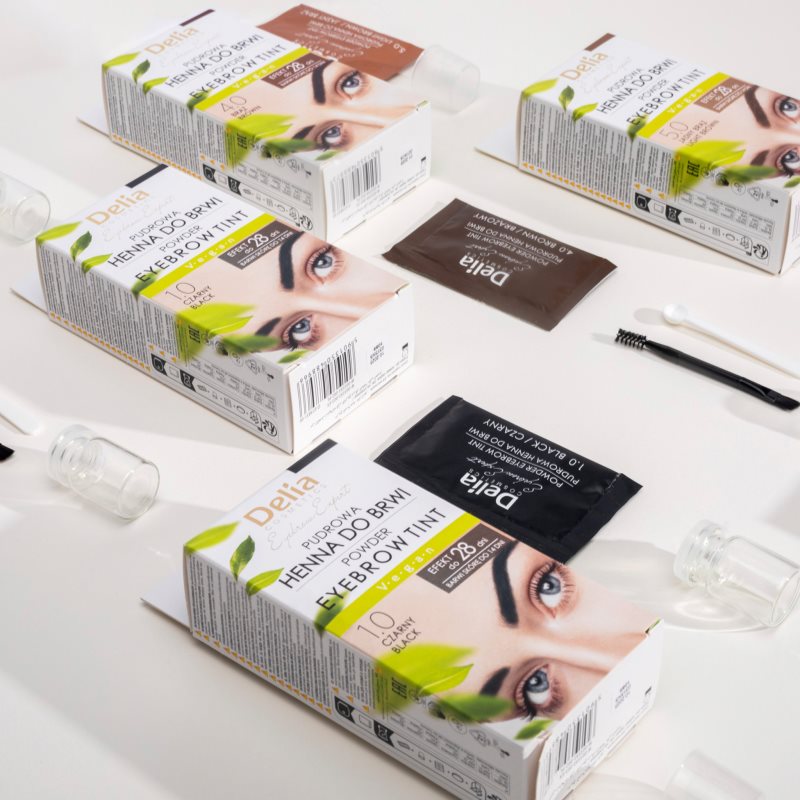 Delia Cosmetics Eyebrow Expert tónovací barva na obočí odstín 4.0 Brown 4 g (obrázek 8)