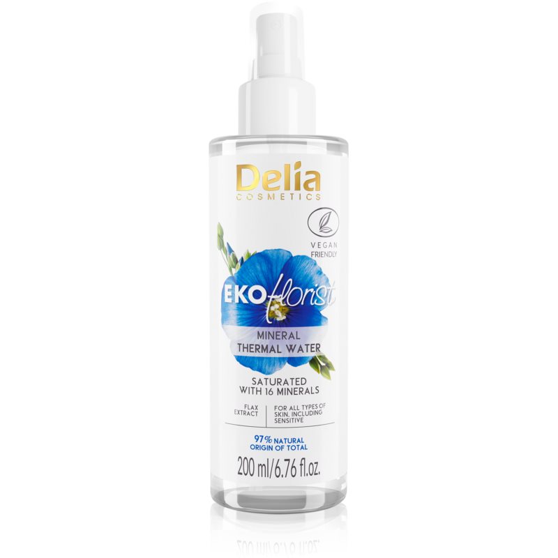 Delia Cosmetics Ekoflorist bőrtisztító víz ásványi anyagokkal 200 ml