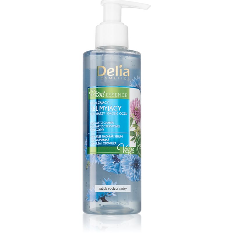 Delia Cosmetics Plant Essence feuchtigkeitsspendendes Reinigungsgel 200 ml