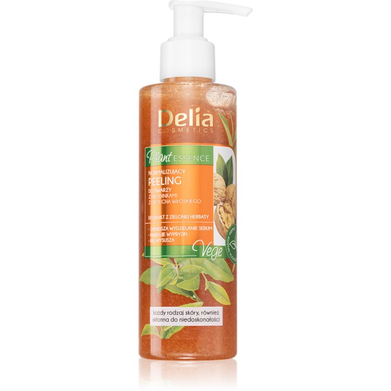 E-shop Delia Cosmetics Plant Essence pleťový peeling 200 ml