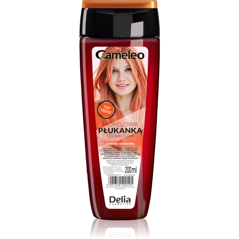 Delia Cosmetics Cameleo Flower Water tónovacia farba na vlasy odtieň Peach 200 ml