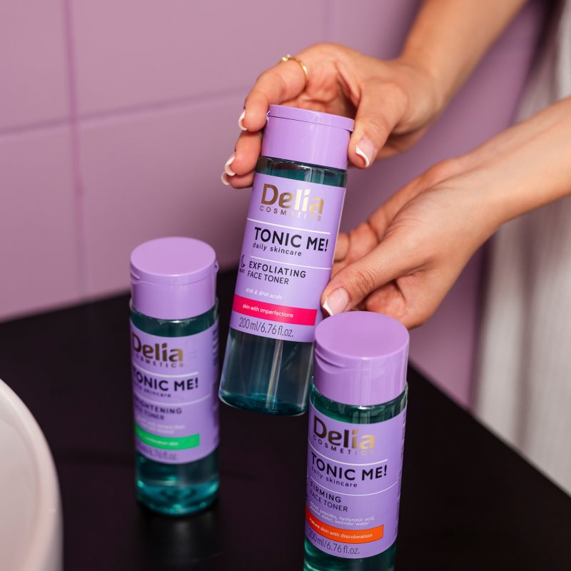 Delia Cosmetics Tonic Me! jemné exfoliační tonikum na noc 200 ml (obrázek 7)