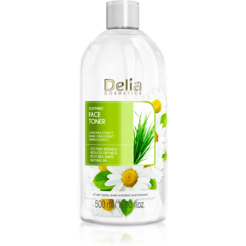 Delia Cosmetics Camomile zklidňující tonikum s heřmánkem 500 ml