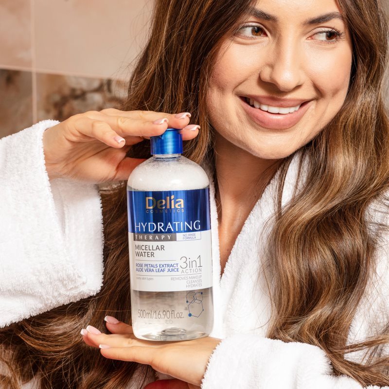 Thumbnail - Delia Cosmetics Hydrating Therapy Mizellenwasser 3in1 500 ml
