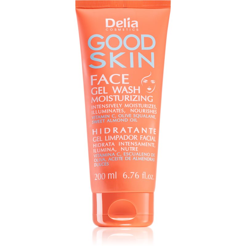 E-shop Delia Cosmetics Good Skin hydratační mycí gel na obličej 200 ml