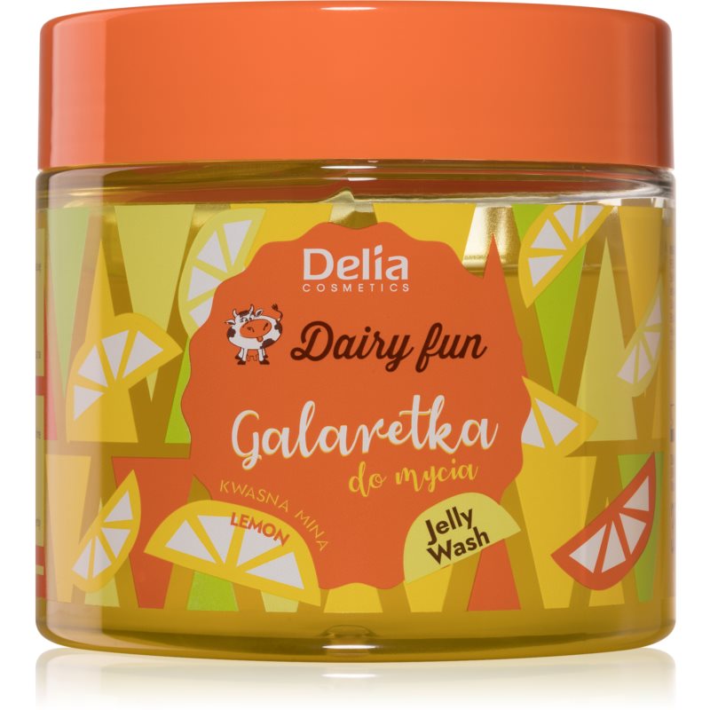 Delia Cosmetics Dairy Fun Gelee zum Duschen Lemon 350 g