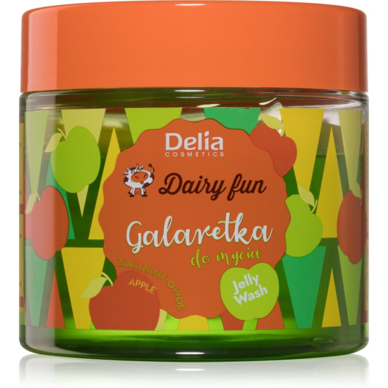 E-shop Delia Cosmetics Dairy Fun sprchové želé Apple 350 g