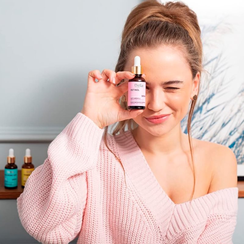 Delia Cosmetics Retinol protivráskové sérum na obličej, krk a dekolt 30 ml (obrázek 5)