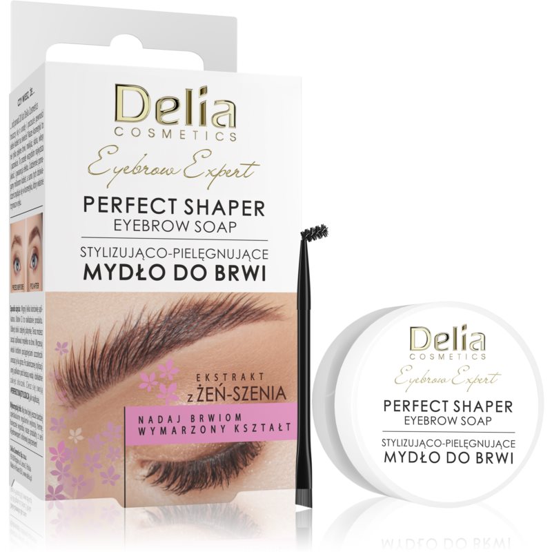 Zdjęcia - Kredka do oczu / brwi Delia Cosmetics Eyebrow Expert Perfect Shaper mydło do brwi 10 ml 