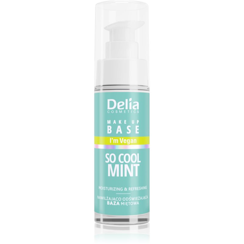 Delia Cosmetics So Cool Mint baza hidratantă de machiaj 30 ml