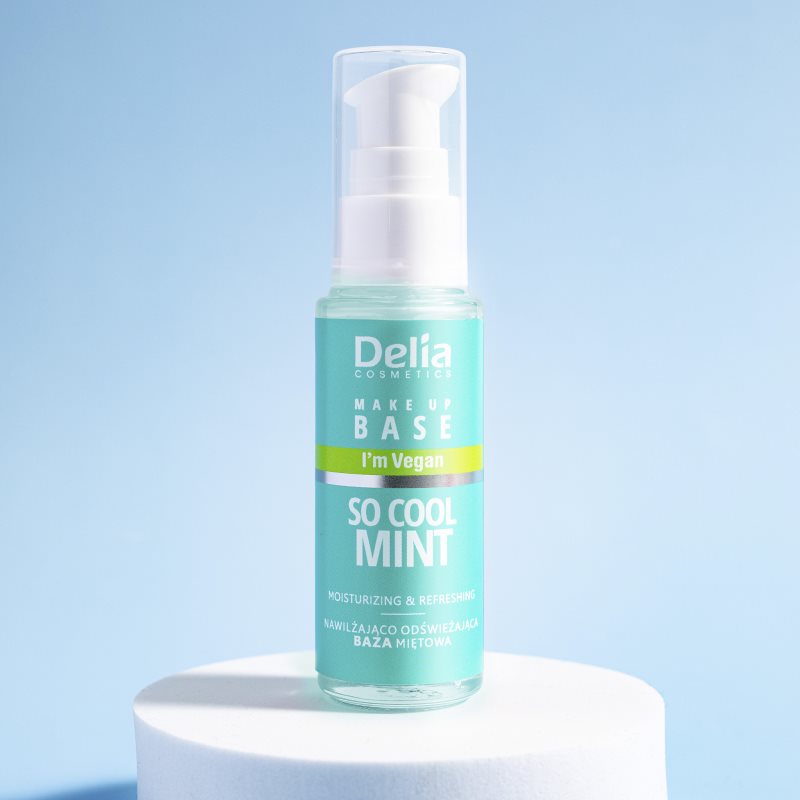 Thumbnail - Delia Cosmetics So Cool Mint feuchtigkeitsspendender Primer unter dem Make-up 30 ml