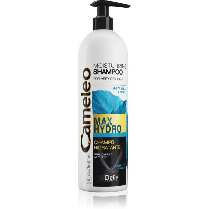 E-shop Delia Cosmetics Cameleo Max Hydro hydratační šampon pro velmi suché vlasy 500 ml