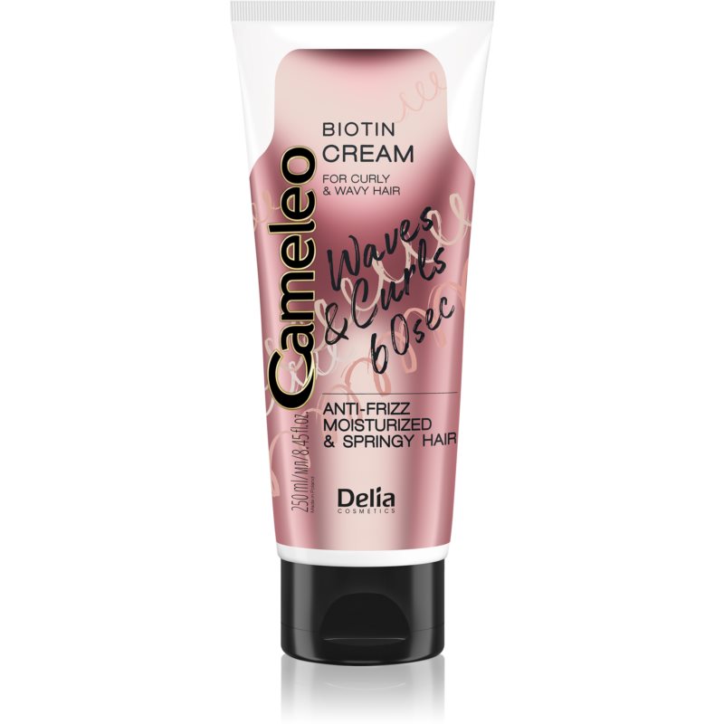 E-shop Delia Cosmetics Cameleo Waves & Curls 60 sec krém pro kudrnaté vlasy 250 ml