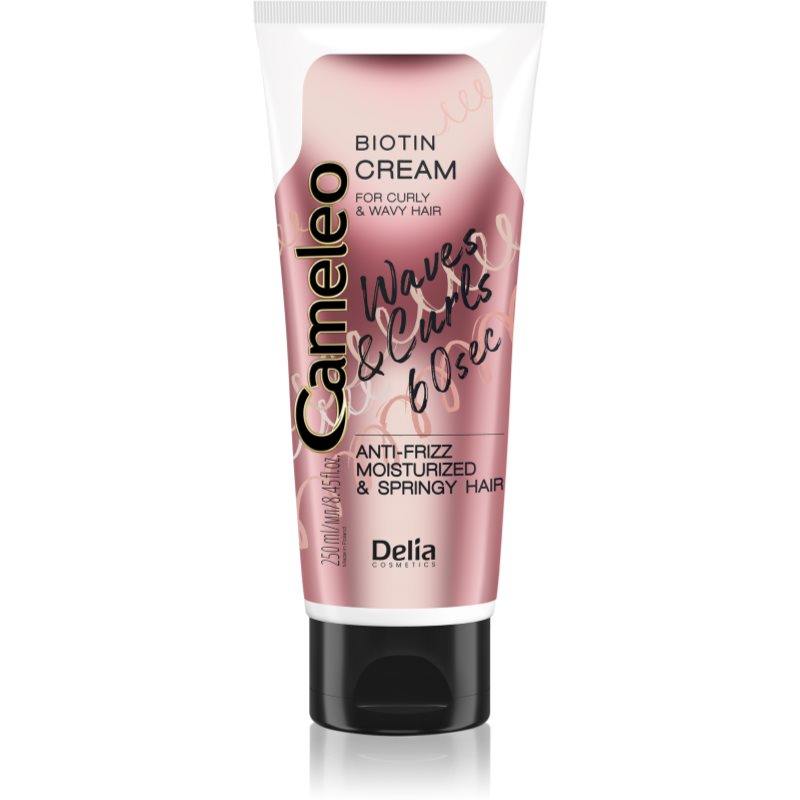 Delia Cosmetics Cameleo Waves & Curls 60 Sec Cream For Curly Hair 250 Ml