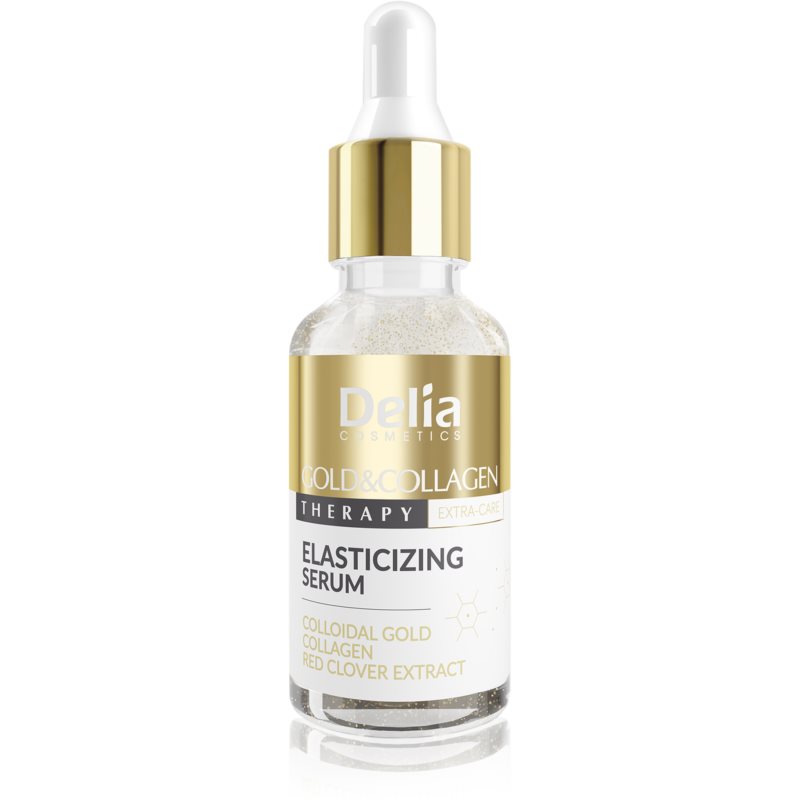 E-shop Delia Cosmetics Gold & Collagen Therapy sérum zvyšující elasticitu pokožky 30 ml