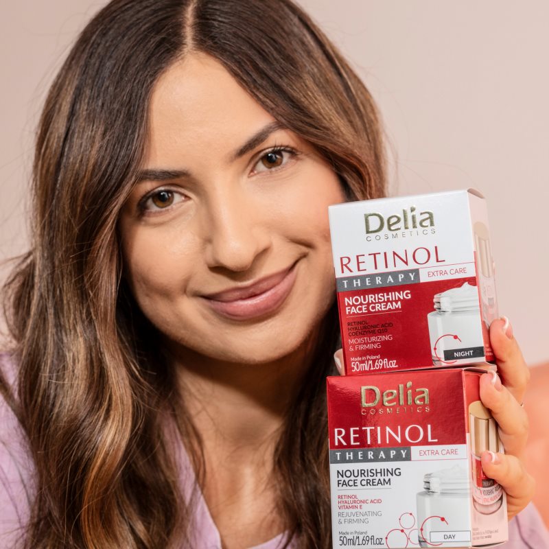 Delia Cosmetics Retinol Therapy zpevňující a výživný krém 50 ml (obrázek 3)