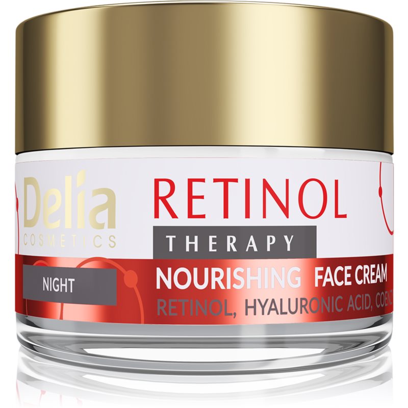 Delia Cosmetics Retinol Therapy поживний нічний крем 50 мл