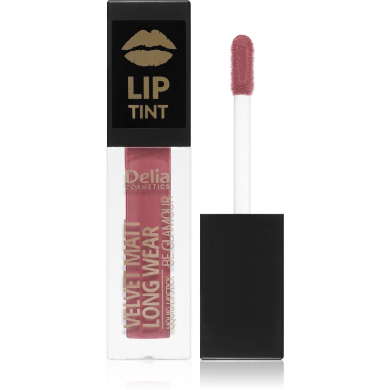 Delia Cosmetics Lip Tint liquid matt lipstick shade 010 NUDE ROSE 5 ml

