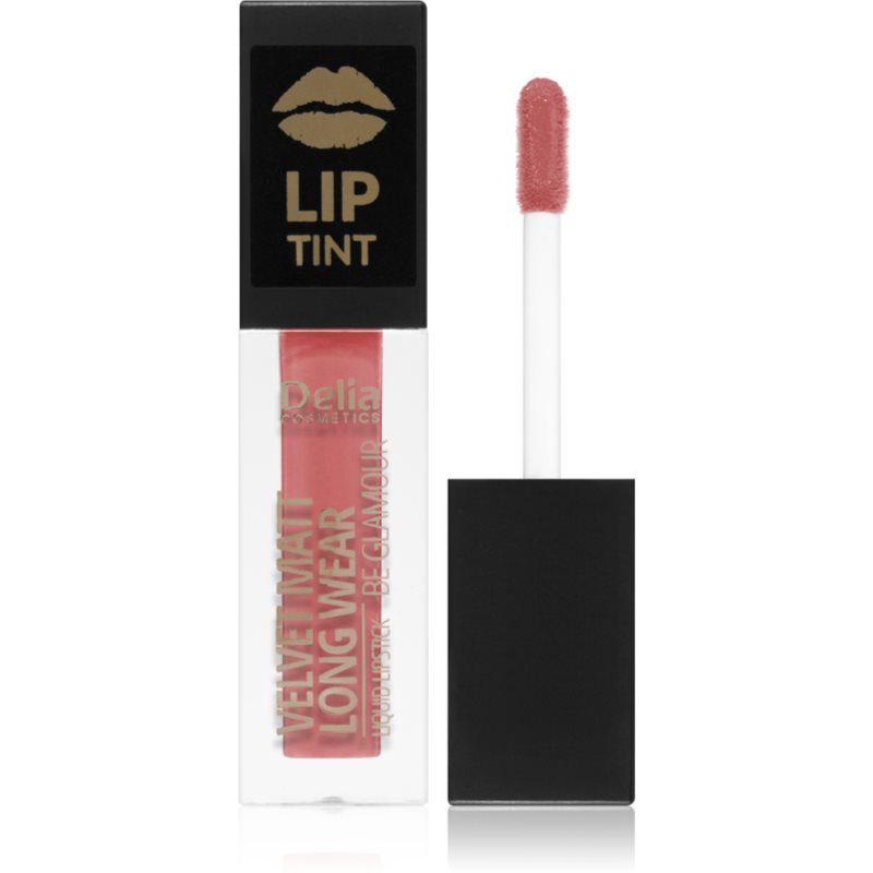 Delia Cosmetics Lip Tint liquid matt lipstick shade 011 Candy Raff 5 ml
