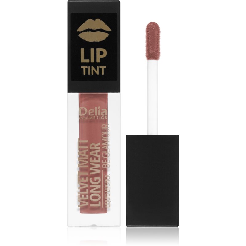 Delia Cosmetics Lip Tint liquid matt lipstick shade 013 SIMPLE CHICK 5 ml
