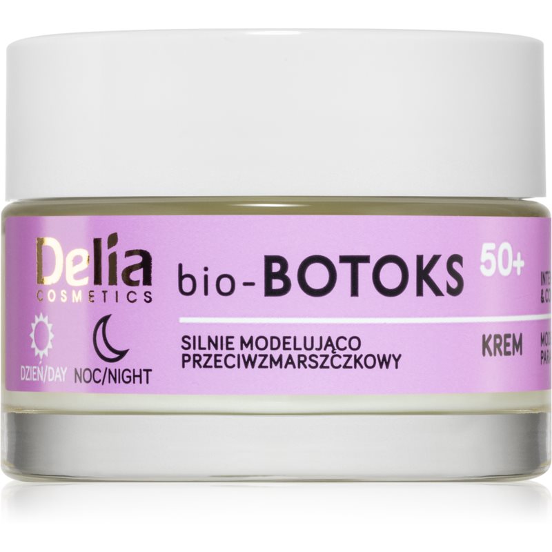 Delia Cosmetics BIO-BOTOKS remodelační krém proti vráskám 50+ 50 ml