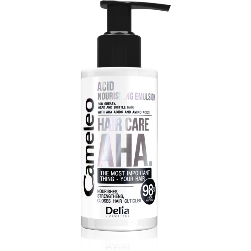Delia Cosmetics Cameleo AHA Nourishing Emulsion For Weak Hair 150 Ml