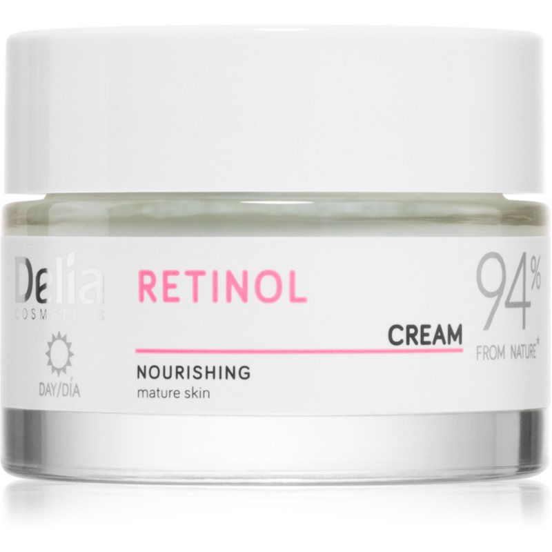 Delia Cosmetics Delia Cosmetics Retinol Nourishing Day Cream κρέμα ημέρας με αναζωογονητικά αποτέλεσματα 50 ml