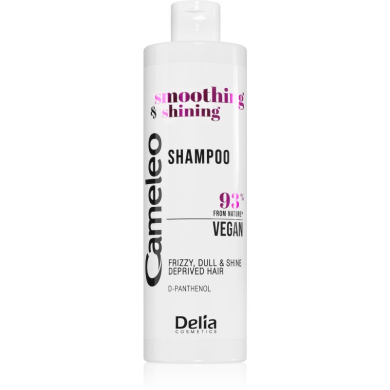 Delia Cosmetics Cameleo Smoothing & Shining kisimító sampon a rakoncátlan és töredezett hajra 400 ml