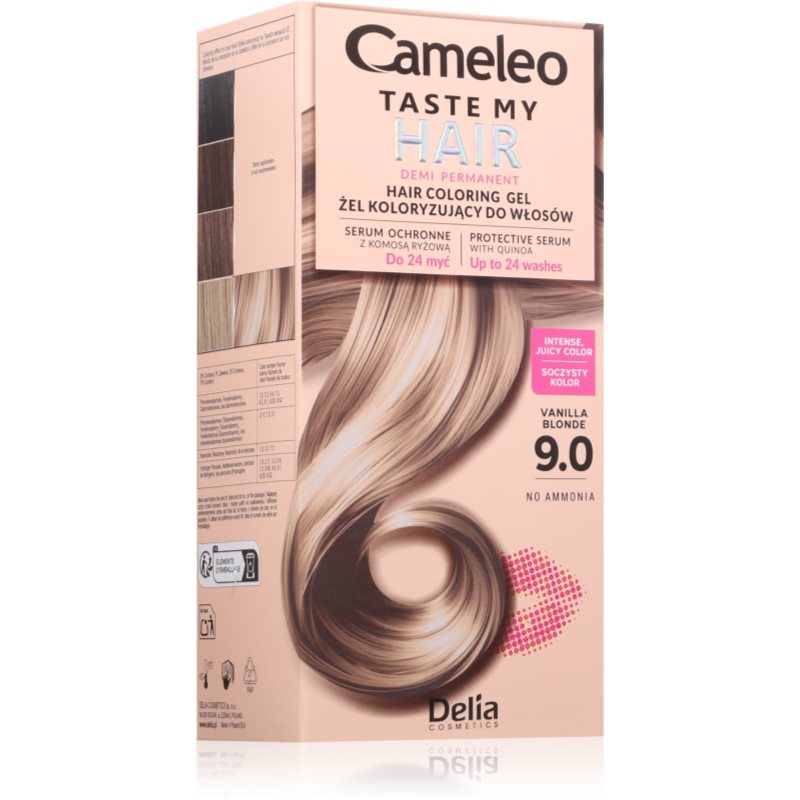 Delia Cosmetics Cameleo Taste My Hair hiusten kevytväri sävy 9.0 Vanilla Blonde 1 kpl