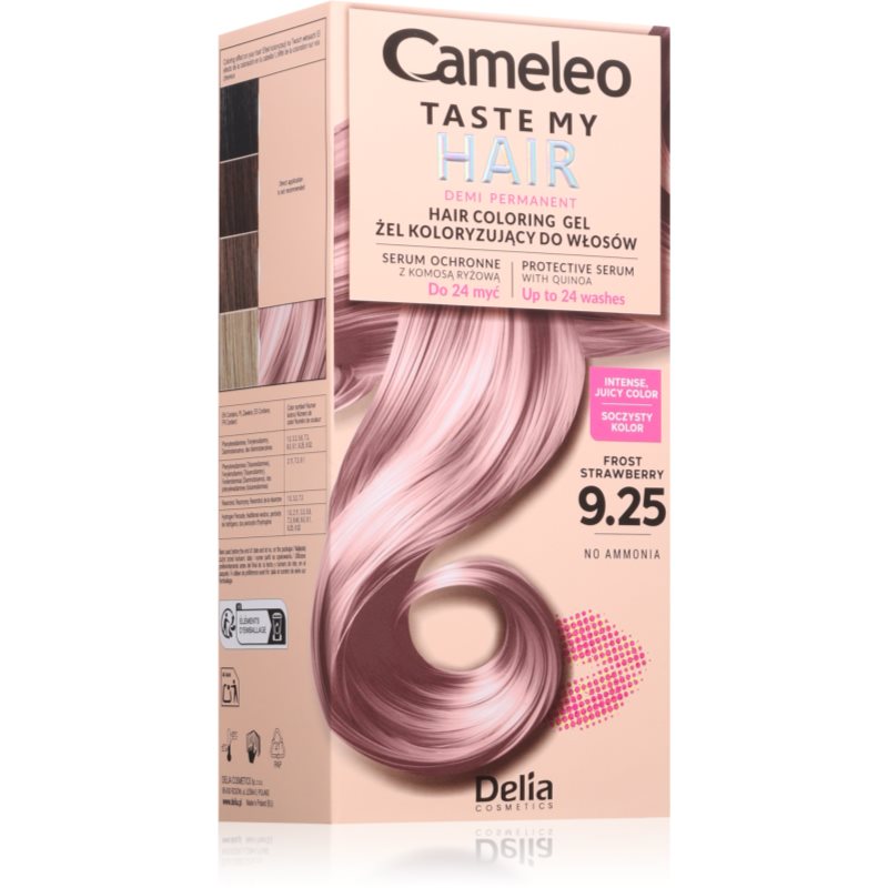 Delia Cosmetics Cameleo Taste My Hair tinta semipermanente per capelli colore 9.25 Strawberry Frost 1 pz