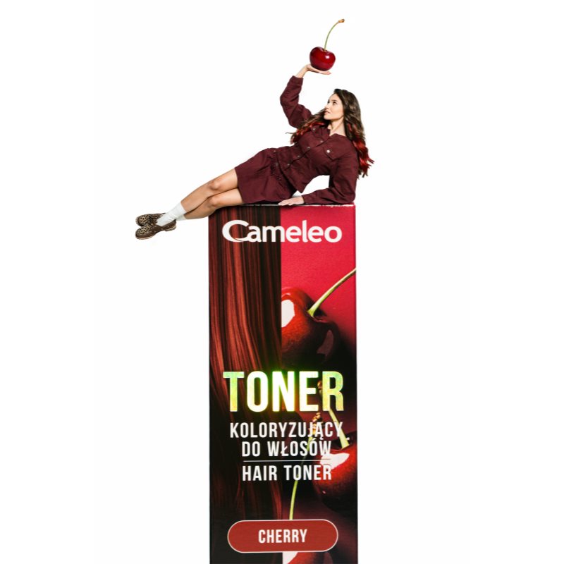 Delia Cosmetics Cameleo Toner farbige Haartönung für das Haar Farbton Cherry 75 ml (Bild 6)