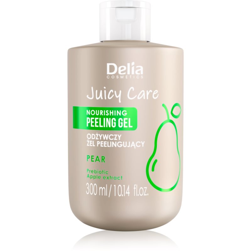 Delia Cosmetics Juicy Care Pear подхранващ скраб за тяло 300 мл.