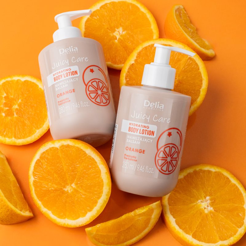 Delia Cosmetics Juicy Care Orange hydratační tělové mléko 280 ml (obrázek 3)