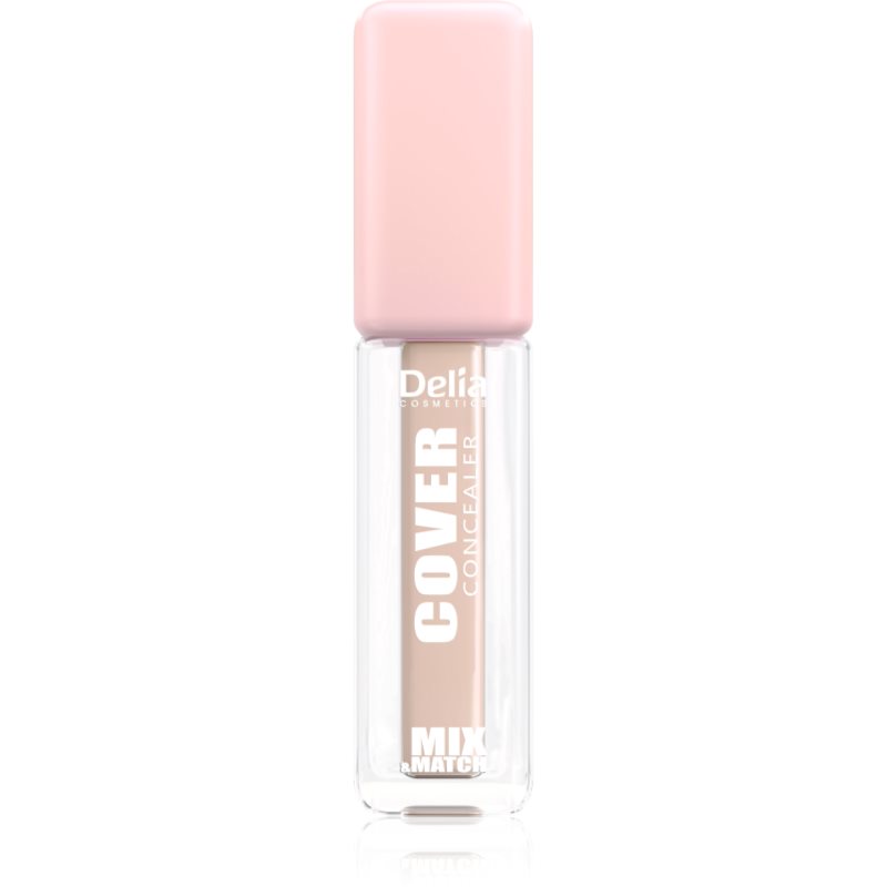 Delia Cosmetics Mix&Match Cover Concealer Šķidrs konsīleris (tonis) 02 Light Beige 6 ml