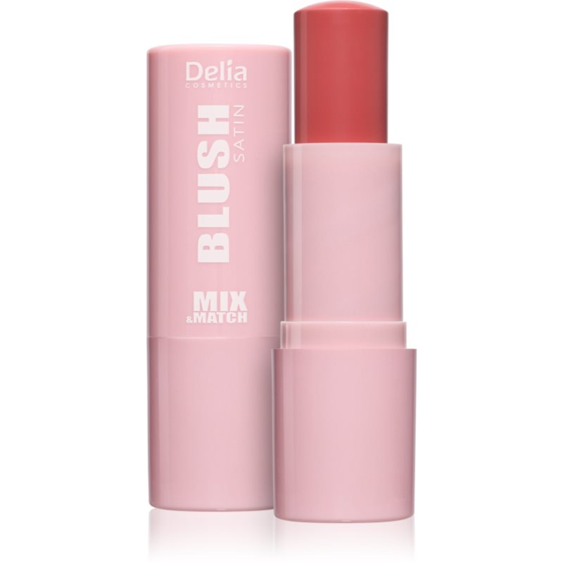 Delia Cosmetics Mix&Match Blush Satin multifunktionales Make-up für Augen, Lippen und Gesicht Farbton 01 Powder Peach 9 g