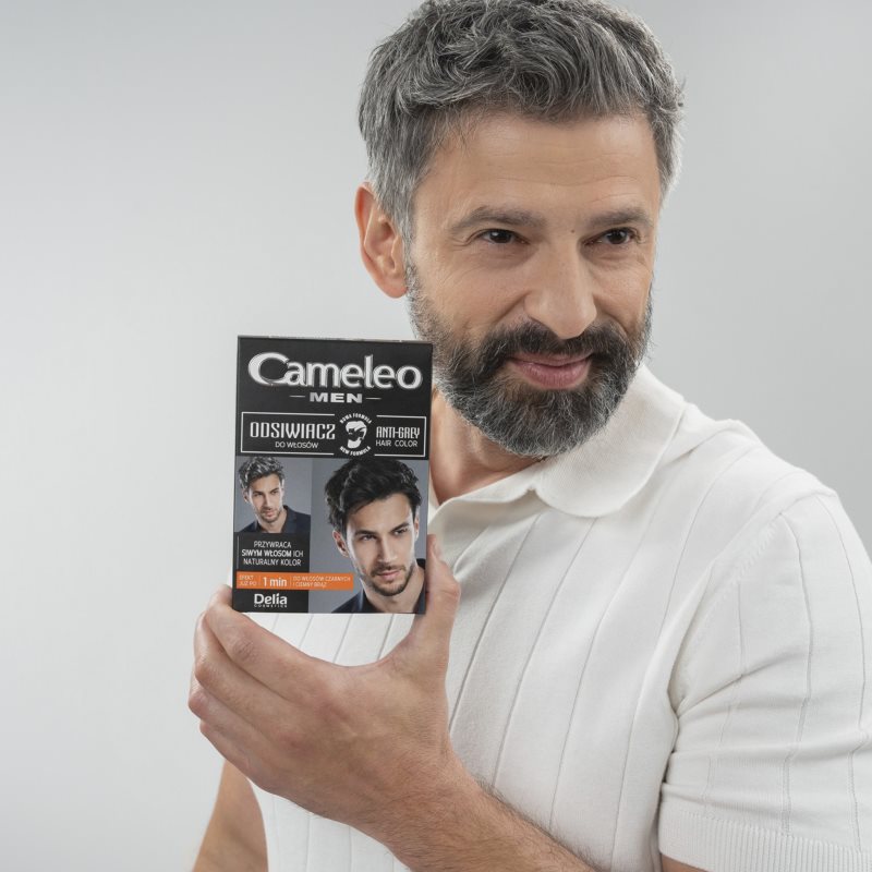 Thumbnail - Delia Cosmetics Cameleo Men Haarfarbe für Herren 1 St.