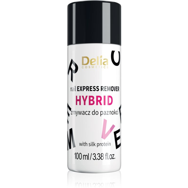 Delia Cosmetics Nail Express HYBRID körömlakklemosó 100 ml