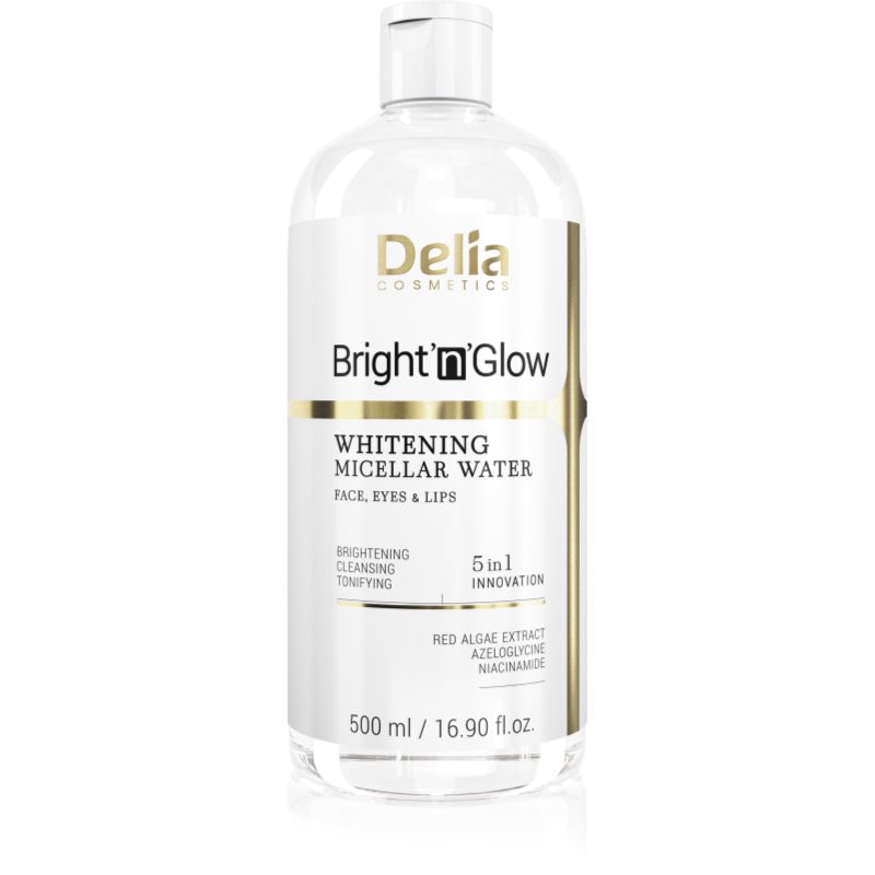 Delia Cosmetics Bright'n'Glow cleansing micellar water 500 ml