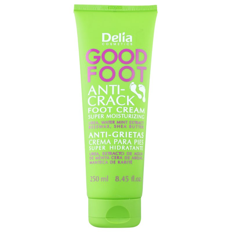 

Delia Cosmetics Good Foot зволожуючий крем для потрісканої шкіри ніг