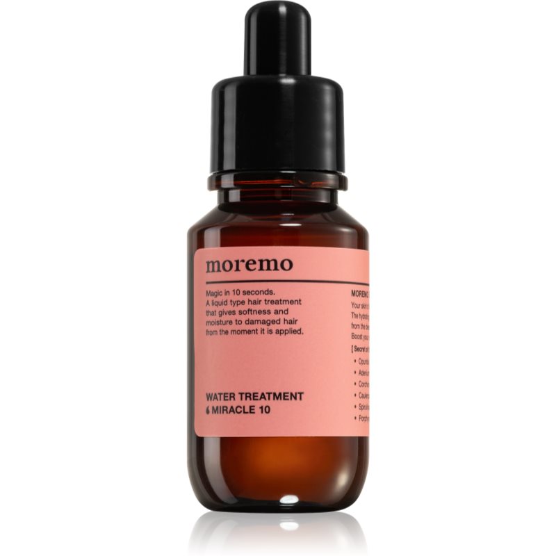 Moremo Water Treatment Miracle 10 Intense Regenerating Serum For Damaged And Fragile Hair 30 Ml